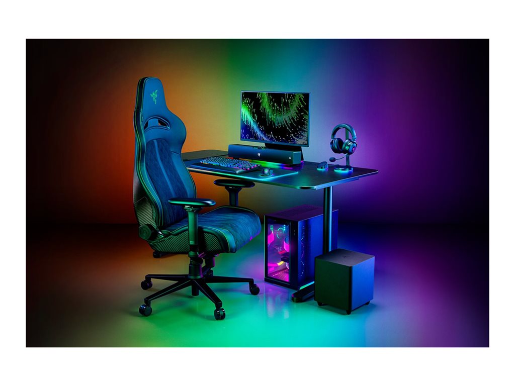 Razer Leviathan V2 Pro - Sound bar system - for PC - wireless - Bluetooth - App-controlled - USB