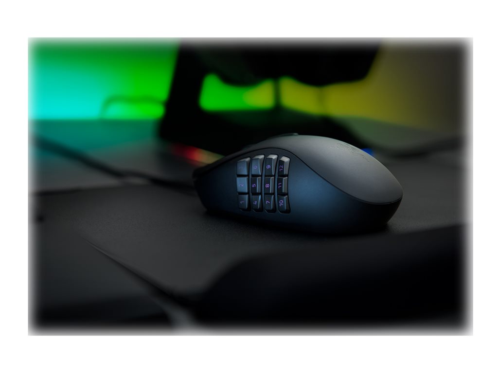 Razer Naga Trinity - Mouse - right-handed - laser - 19 buttons - wired - USB