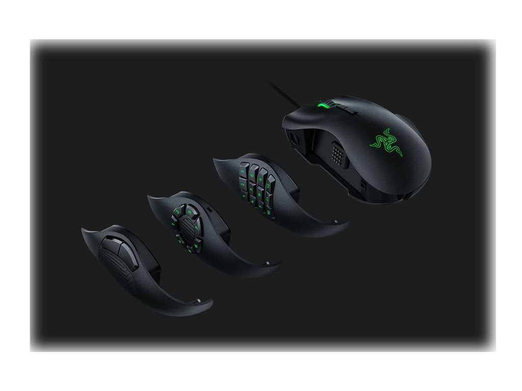 Razer Naga Trinity - Mouse - right-handed - laser - 19 buttons - wired - USB