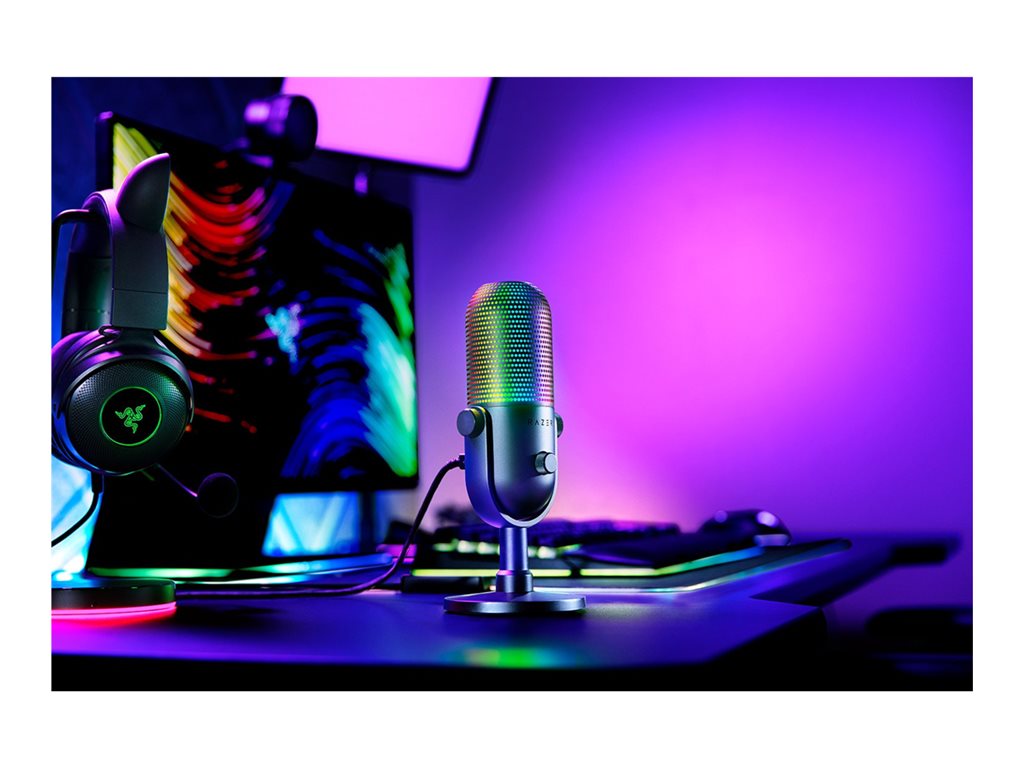Razer Seiren V3 Chroma - Microphone - USB - black