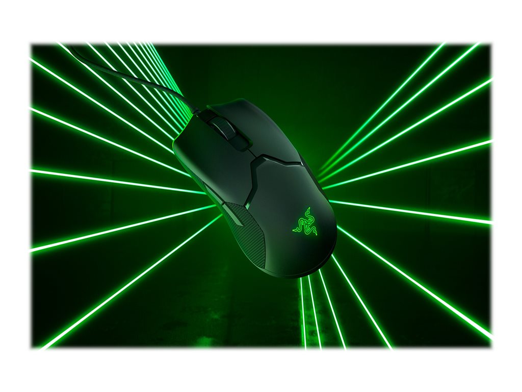 Razer Viper Ultralight - Mouse - right and left-handed - optical - 8 buttons - wired - USB - black