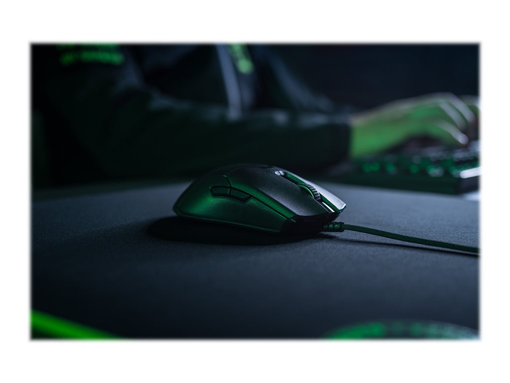 Razer Viper Ultralight - Mouse - right and left-handed - optical - 8 buttons - wired - USB - black