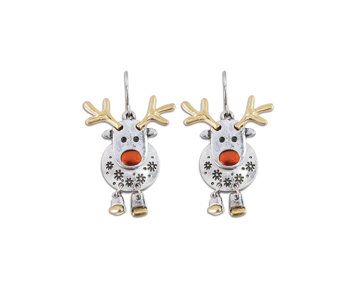 Red Nose Rudolph - Earrings