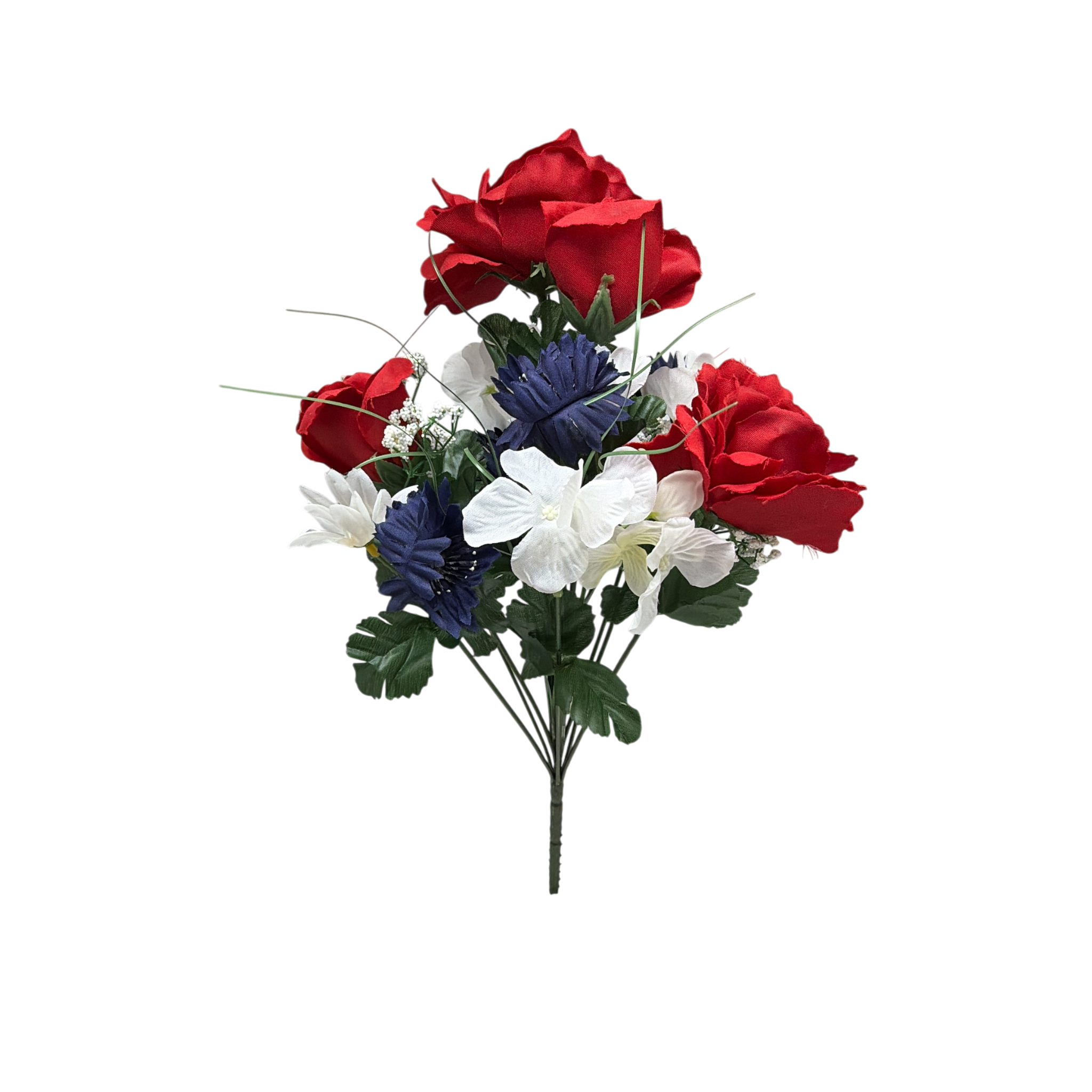 Red White and Blue Flower Bouquet