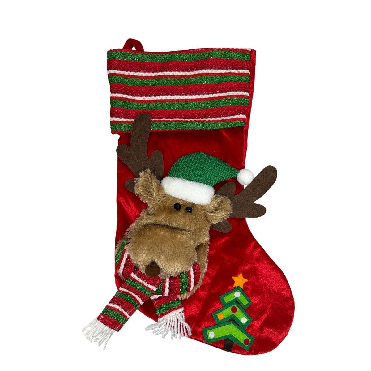 Reindeer Guy Stocking
