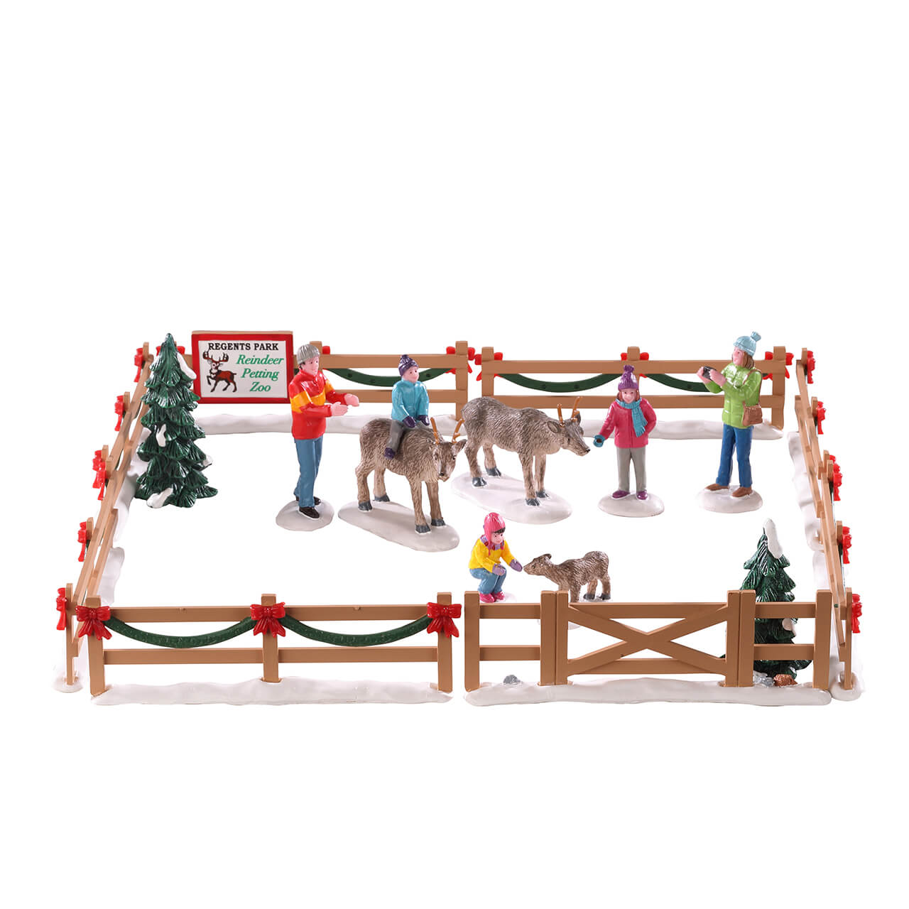 Reindeer Petting Zoo - 17 Piece Set