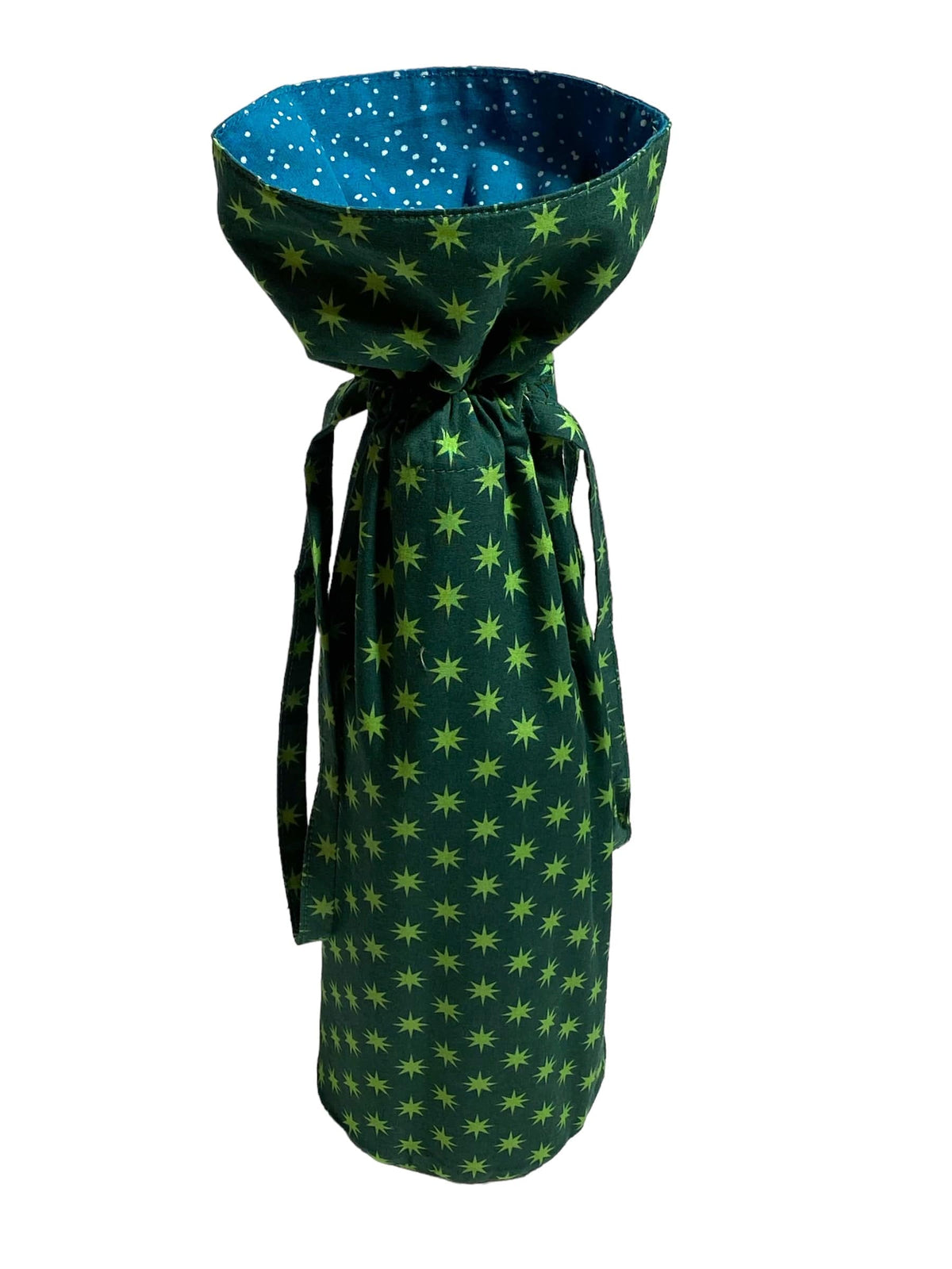 Reversible Large Reusable Fabric Wine Gift Bag