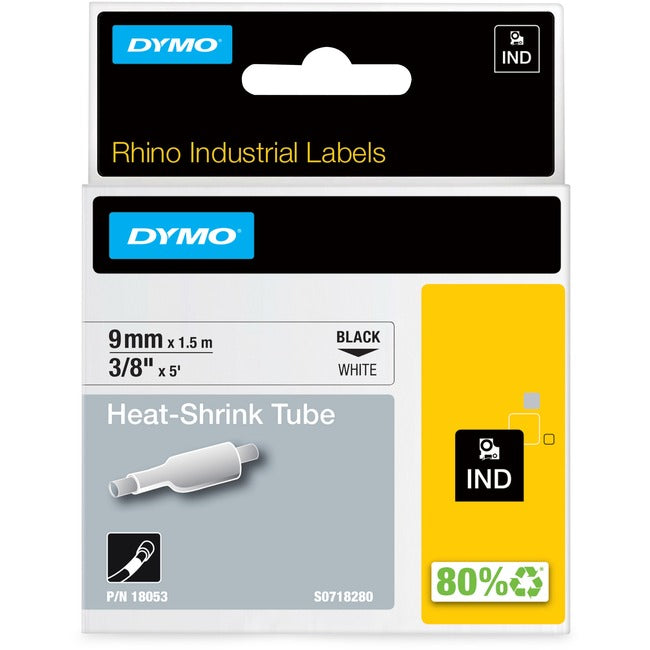 Rhino 3/8 White Heat Shrink Tubes