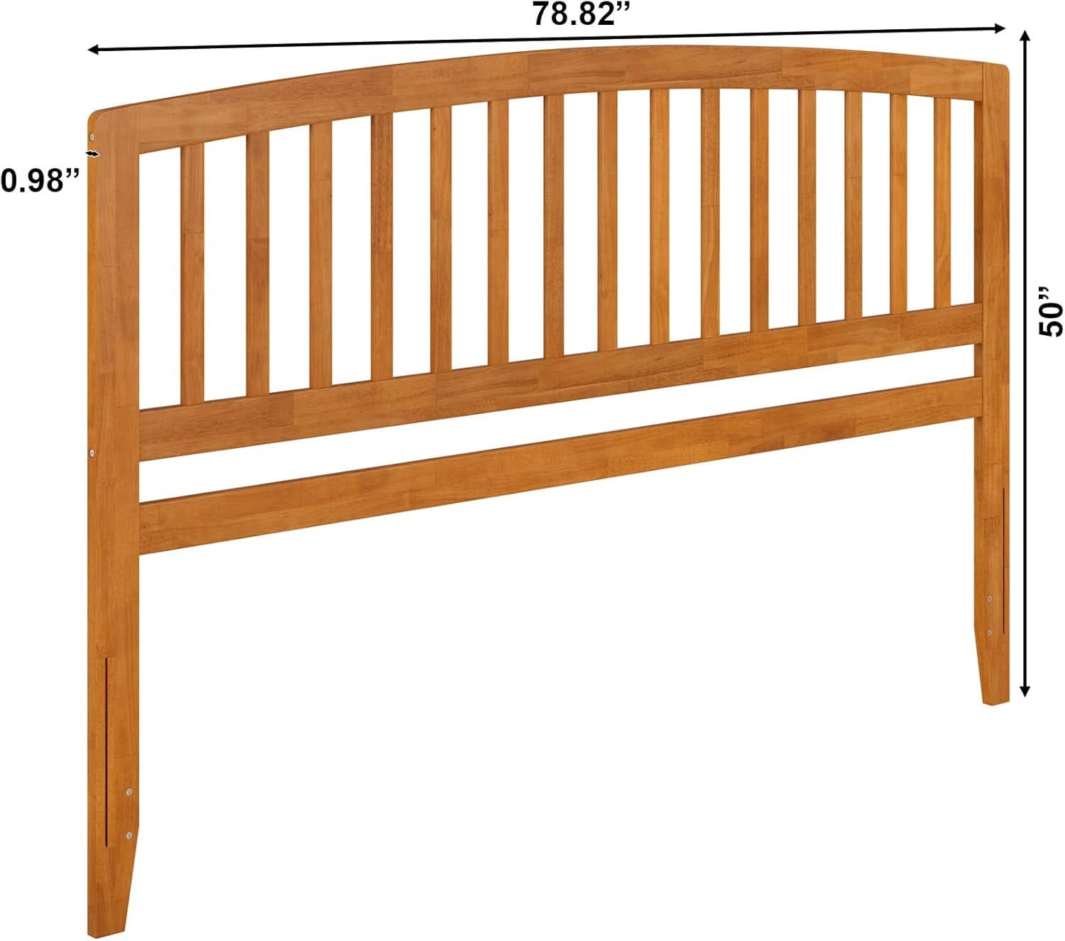 Richmond King Solid Wood Headboard with Charger Feature
