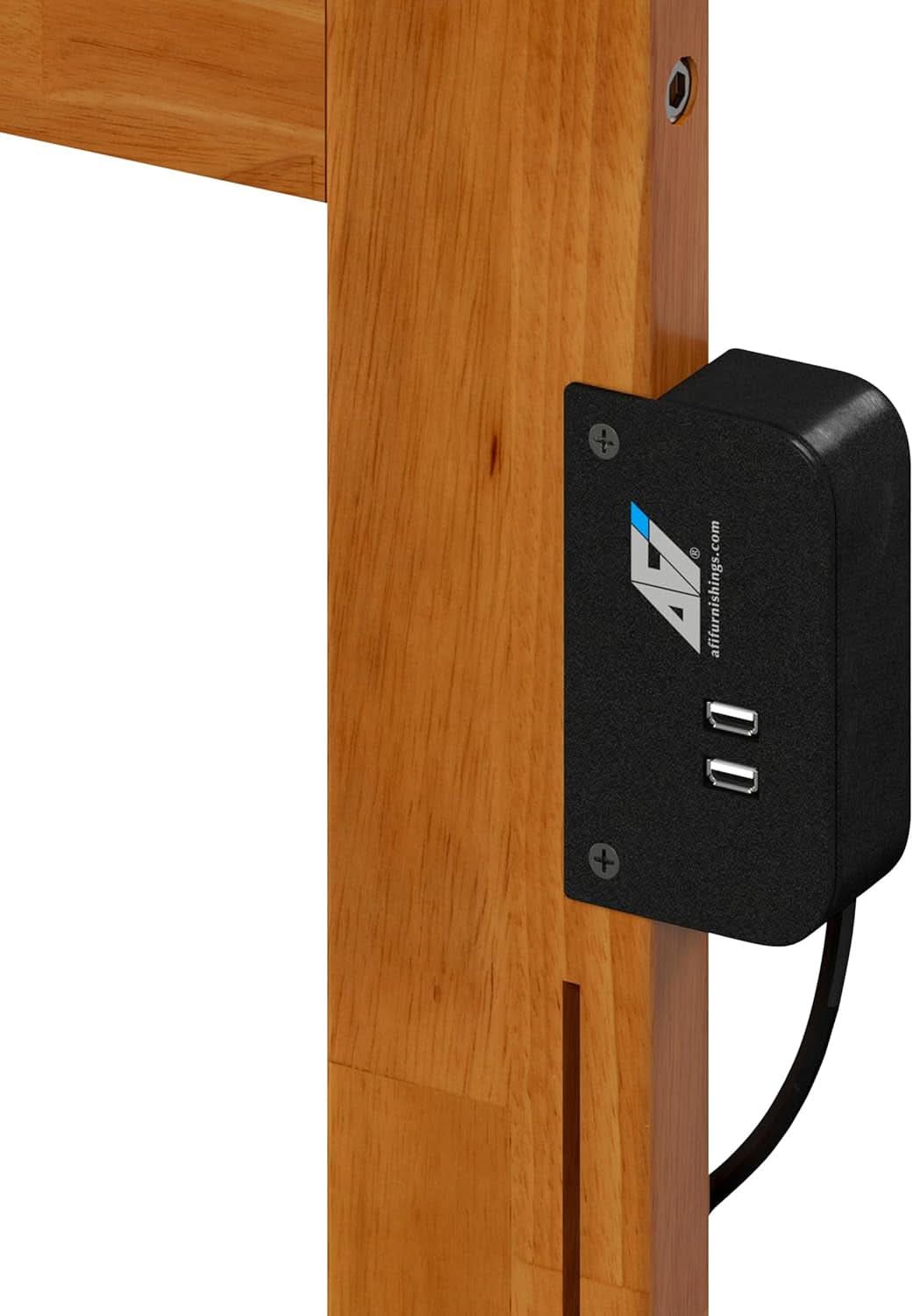 Richmond King Solid Wood Headboard with Charger Feature