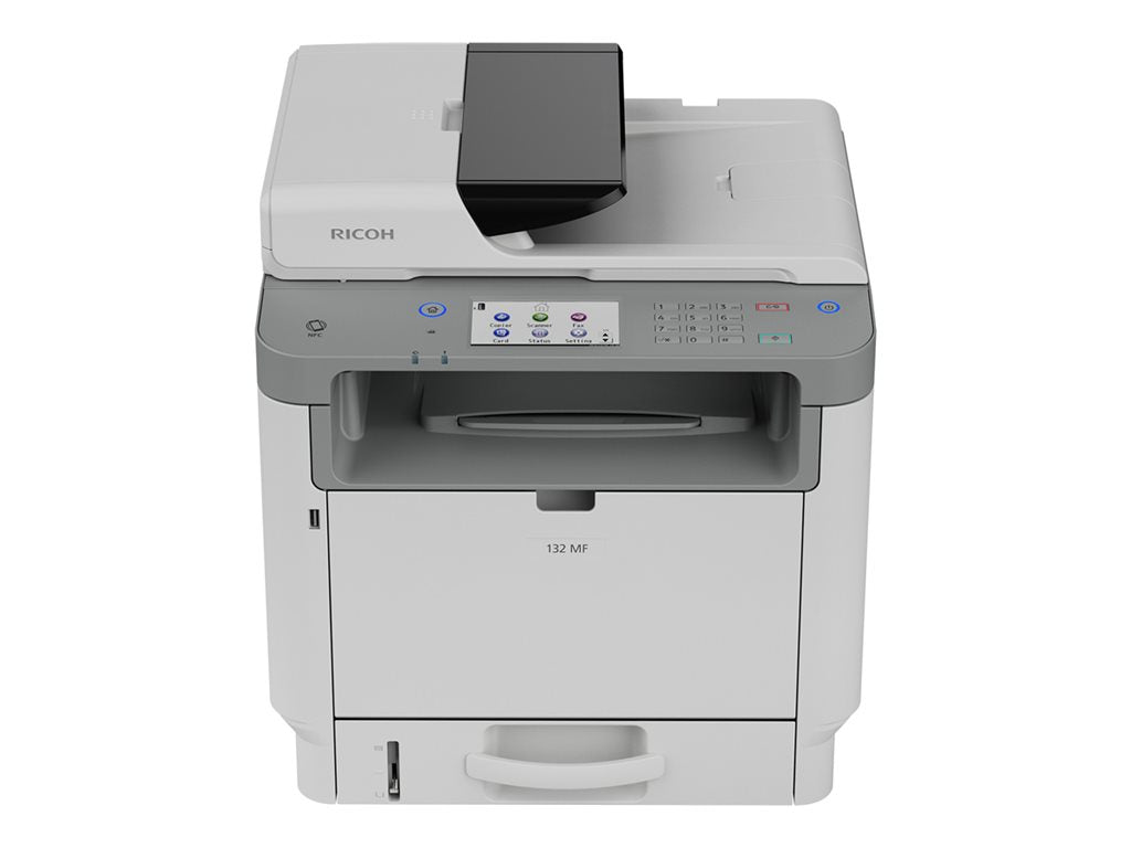 Ricoh 132 MF - Multifunction printer - B/W - laser - Legal (8.5 in x 14 in) (original) - A4/Legal (media) - up to 34 ppm