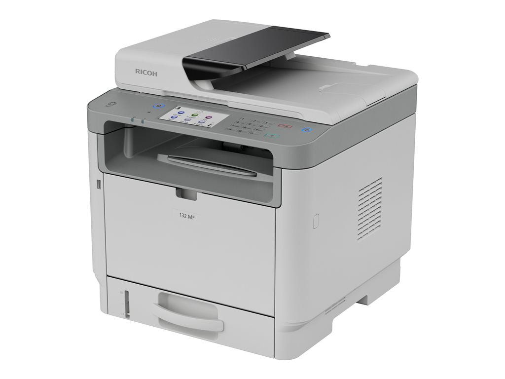Ricoh 132 MF - Multifunction printer - B/W - laser - Legal (8.5 in x 14 in) (original) - A4/Legal (media) - up to 34 ppm