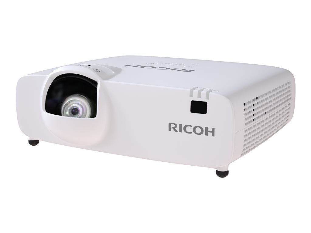 Ricoh PJ WUL5A40ST - 3LCD projector - 4500 lumens - WUXGA (1920 x 1200) - short-throw zoom lens - LAN