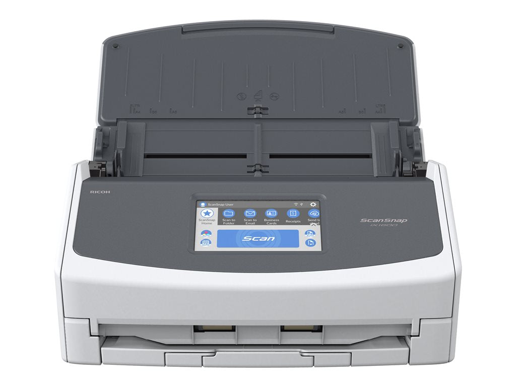 Ricoh ScanSnap iX1600 - Document scanner - Dual CIS - Duplex - 279 x 3000 mm - 600 dpi x 600 dpi - up to 40 ppm (mono) / up to PA03770-B615-R