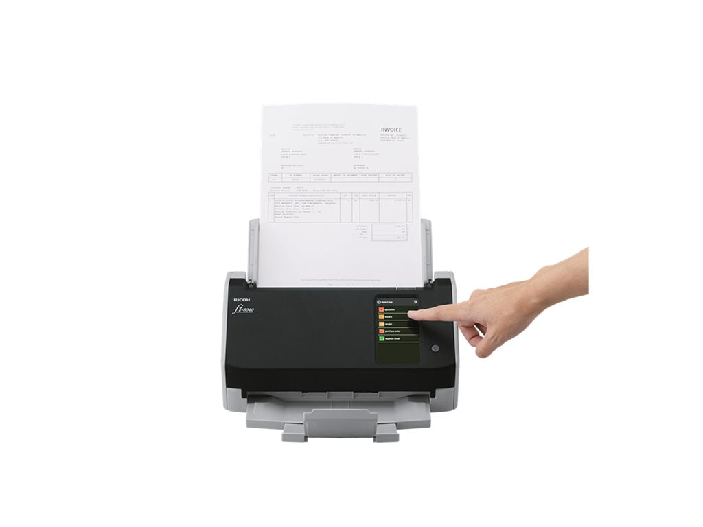 Ricoh fi 8040 - Document scanner - Dual CIS - Duplex - - 600 dpi x 600 dpi - up to 40 ppm (mono) / up to 40 ppm (color) - ADF PA03836-B015