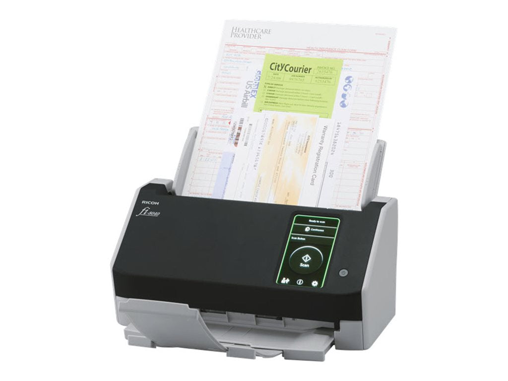 Ricoh fi 8040 - Document scanner - Dual CIS - Duplex - - 600 dpi x 600 dpi - up to 40 ppm (mono) / up to 40 ppm (color) - ADF PA03836-B015