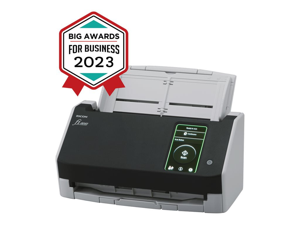 Ricoh fi 8040 - Document scanner - Dual CIS - Duplex - - 600 dpi x 600 dpi - up to 40 ppm (mono) / up to 40 ppm (color) - ADF PA03836-B015