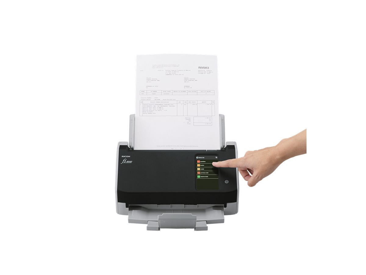 Ricoh fi 8040 - Document scanner - Dual CIS - Duplex - - 600 dpi x 600 dpi - up to 40 ppm (mono) / up to 40 ppm (color) - ADF PA03836-B015
