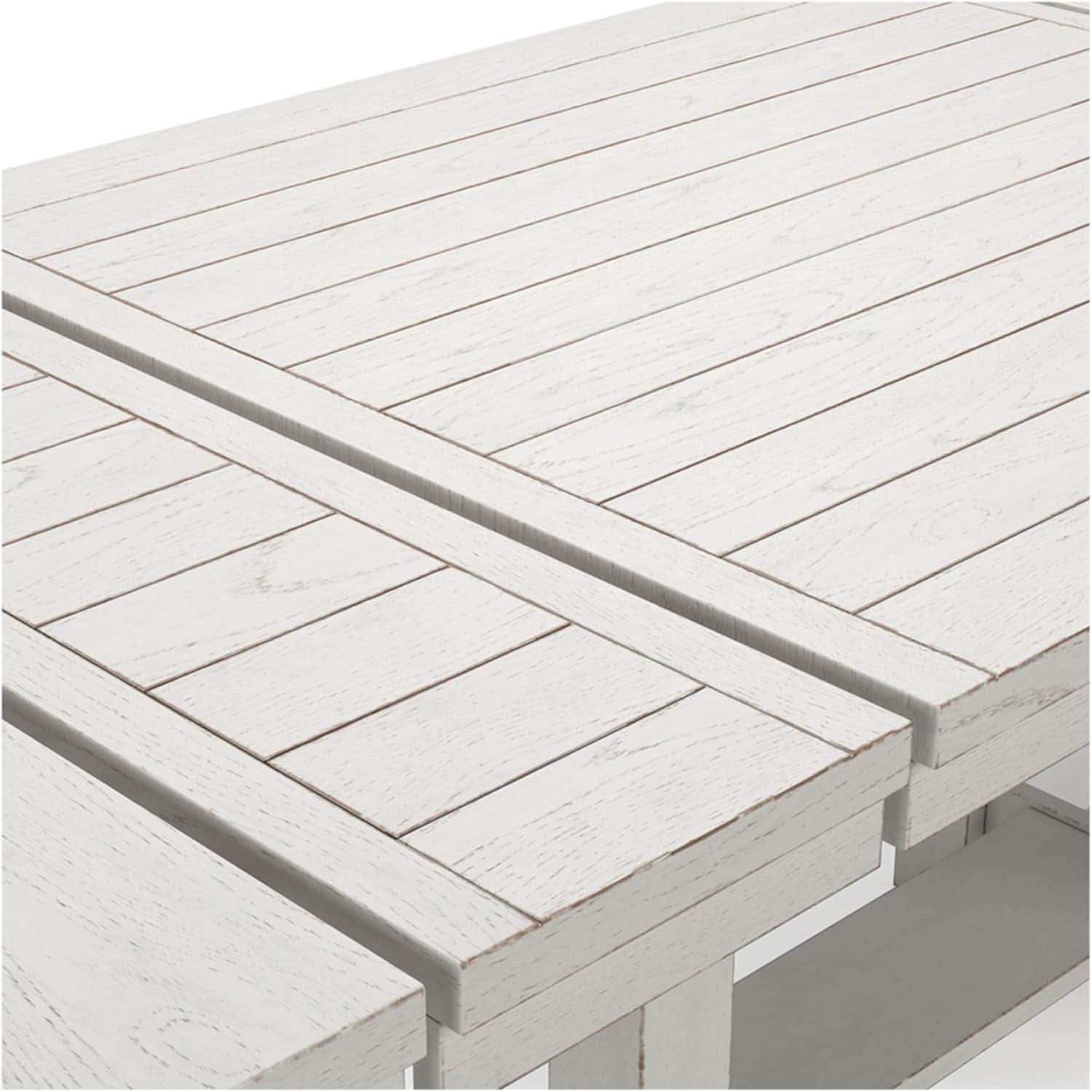 Robbinsdale Counter Height Dining Extension Table 42W 86D White