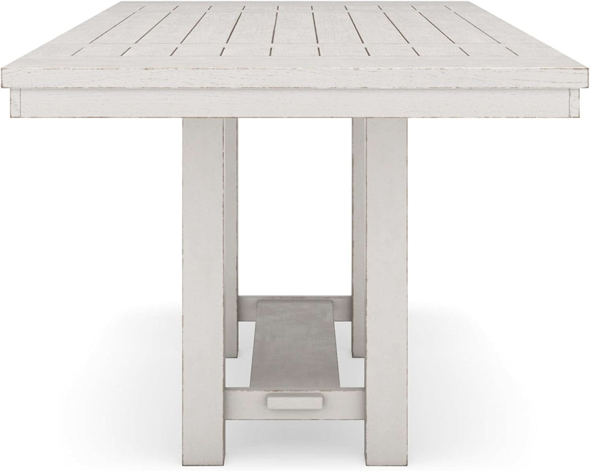 Robbinsdale Counter Height Dining Extension Table 42W 86D White