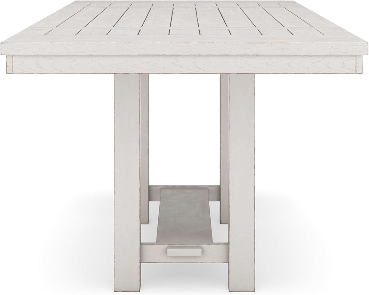 Robbinsdale Counter Height Dining Extension Table 42W 86D White