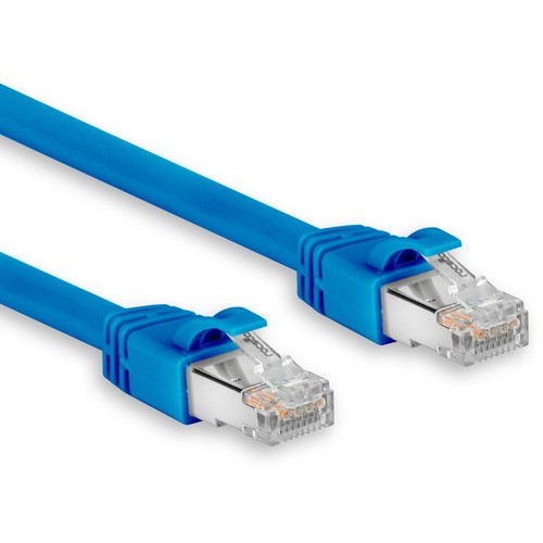 Rocstor 10FT CAT6A Ethernet Cable Snagless Blue