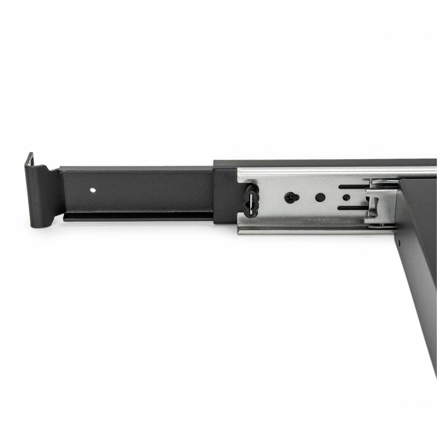 Rocstor 19" Adjustable Sliding Server Rack Cabinet Shelf - For Server, Data Center - 1U