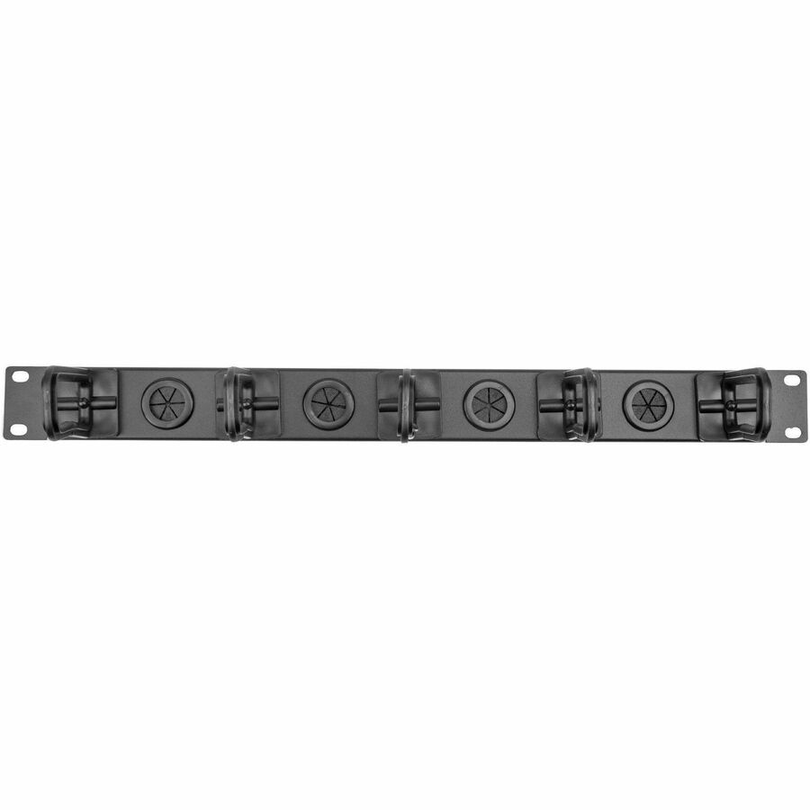 Rocstor 1U Server Rack Cable-Management Panel - Cable Management Panel - Black - 1 - 1U