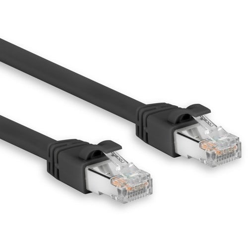 Rocstor 50FT CAT6A Ethernet Cable Snagless Black