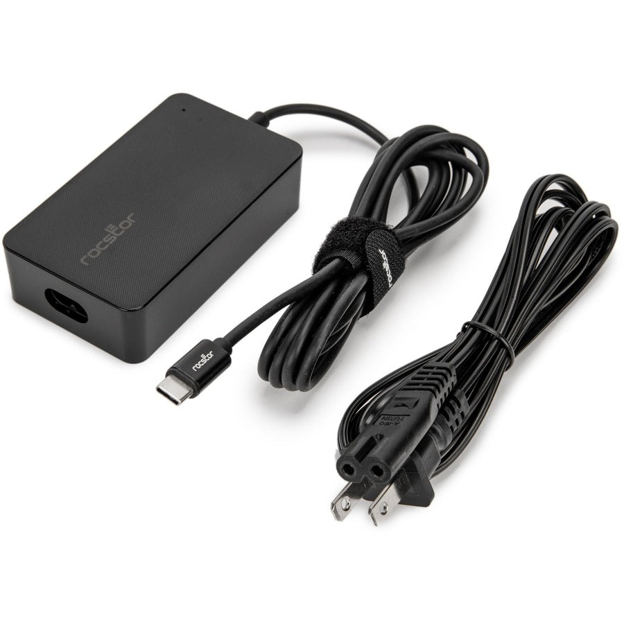 Rocstor 65W Smart USB-C Laptop Power Adapter Charger Y10A273-B1