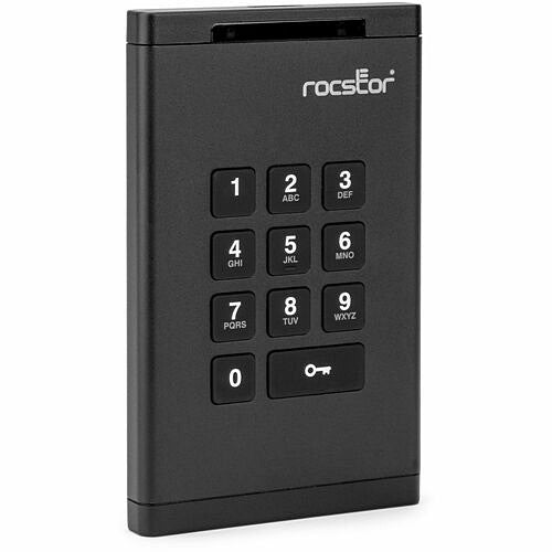 Rocstor DataSecure EX20 5TB Encrypted USB Drive for Professionals