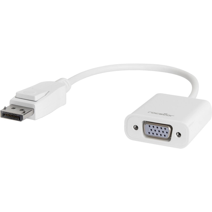 Rocstor Displayport To Vga Video Adapter Converter - Cable Length: 5.9" Y10A102-W1