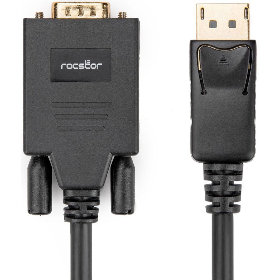 Rocstor DisplayPort/VGA Video Cable Y10C482-B1
