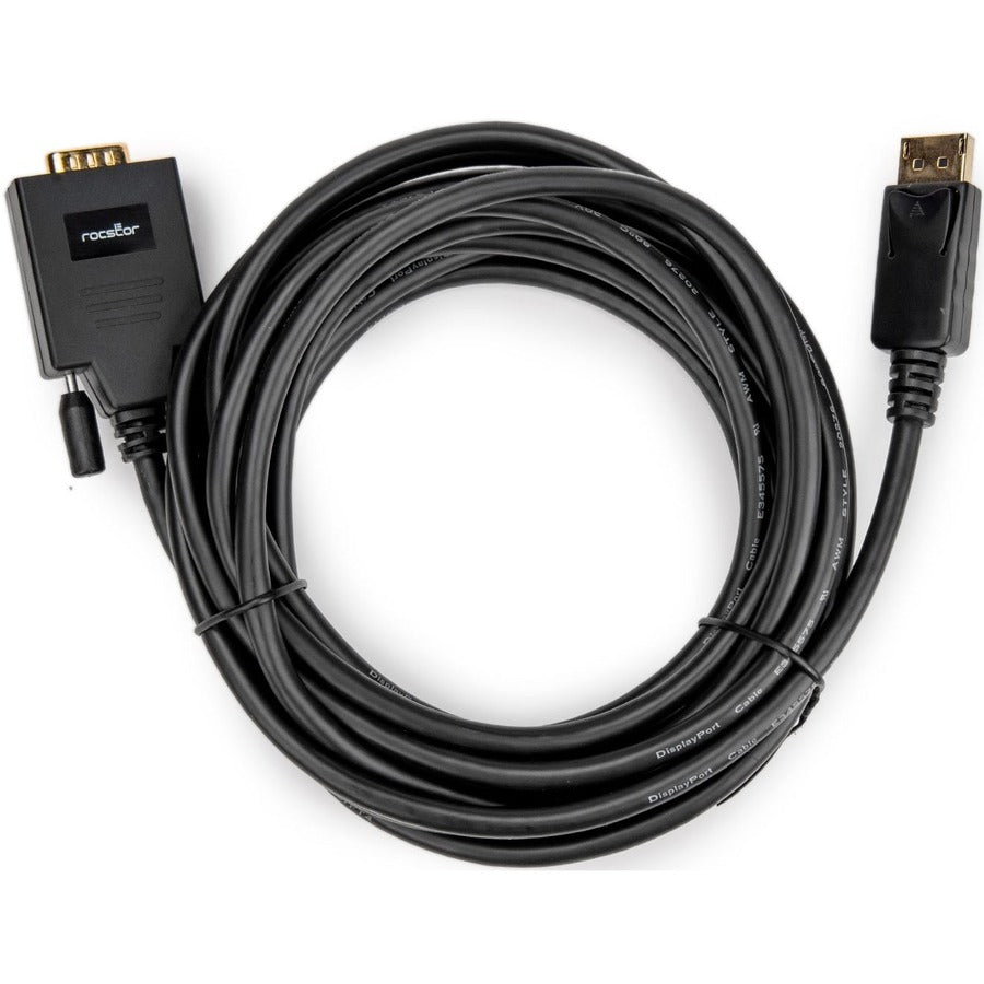Rocstor DisplayPort/VGA Video Cable Y10C484-B1