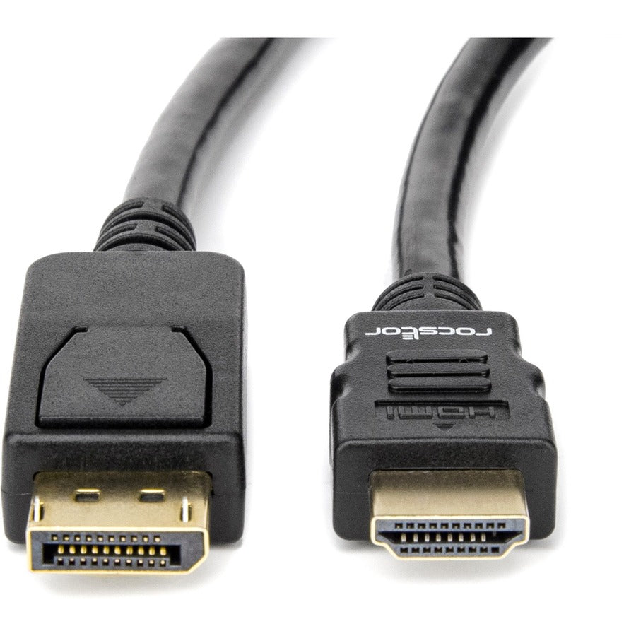 Rocstor Premium DisplayPort&reg; to HDMI converter cable M/M- 10 ft (3m) - 4K Y10C261-B1