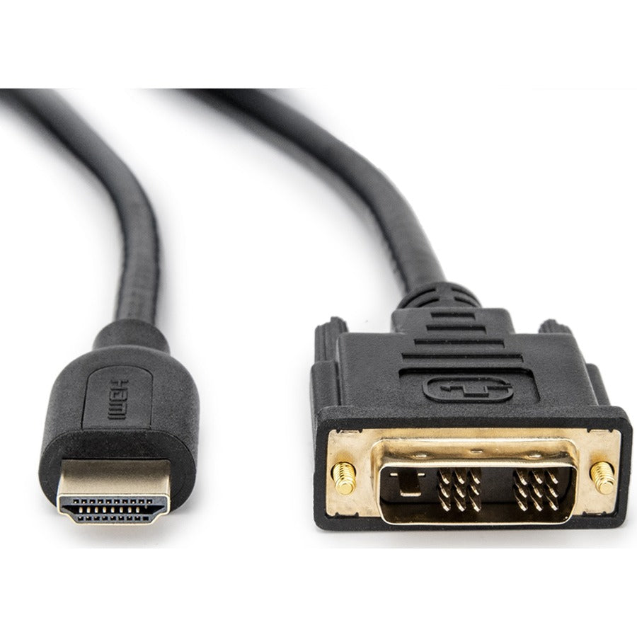 Rocstor Premium HDMI to DVI-D Cable - M/M - 6 ft - 1 x DVI-D Male - 1 x Male HDMI Y10C124-B1