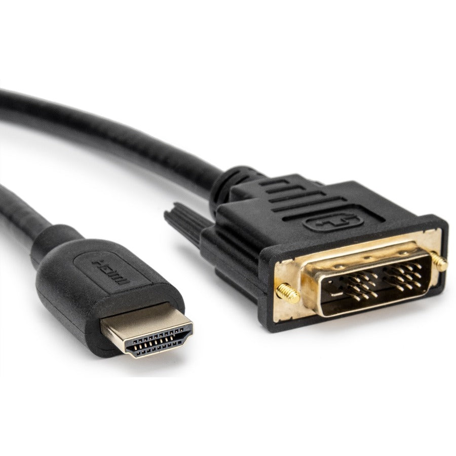 Rocstor Premium HDMI to DVI-D Cable - M/M - 6 ft - 1 x DVI-D Male - 1 x Male HDMI Y10C124-B1