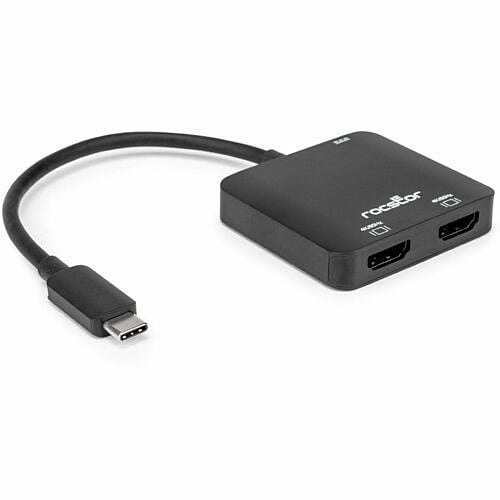 Rocstor Premium USB-C to Dual HDMI 4K@60Hz Adapter