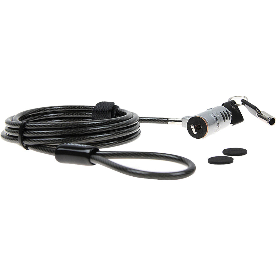 Rocstor Rocbolt Portable Security Cable With Key Lock and (2) Keys Y10C133-B1