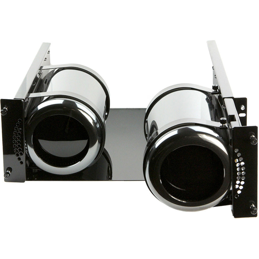 Rocstor Rocmount Pro-M Rm-Dual 4U Rackmount Mounting Kit Is For Installation Of Dual Mac Pro Computers In A Rack Cabinet - Mount Two Mac&Reg; Pro Computers Into A Single Rack Cabinet