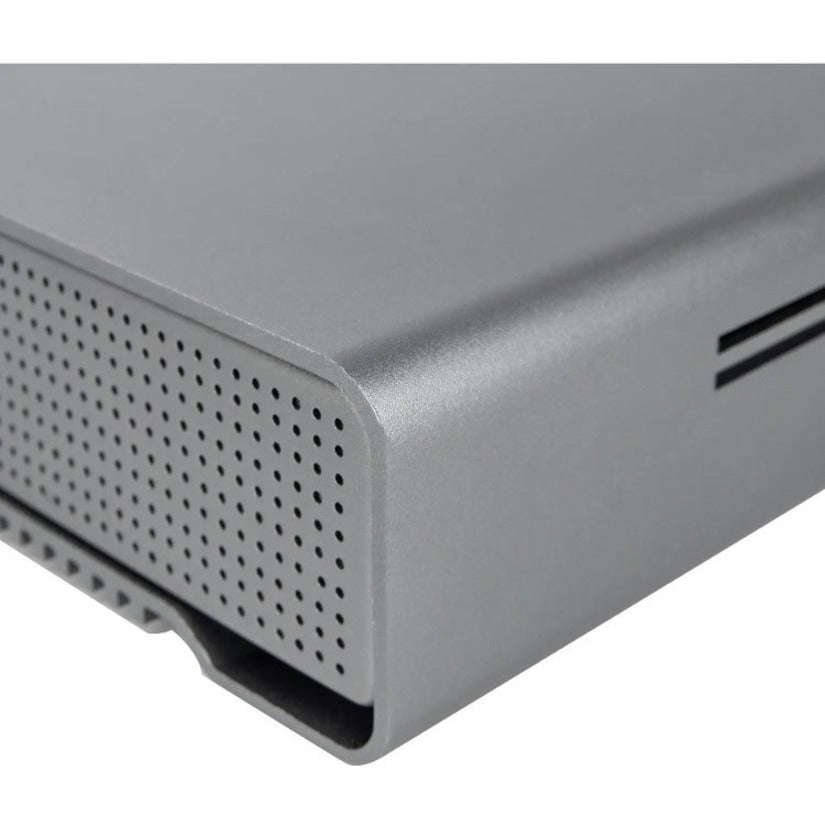 Rocstor Rocpro D90 4 TB Desktop Rugged Hard Drive - 3.5 External - SATA (SATA/600) - Aluminum Gray" G35107-A1