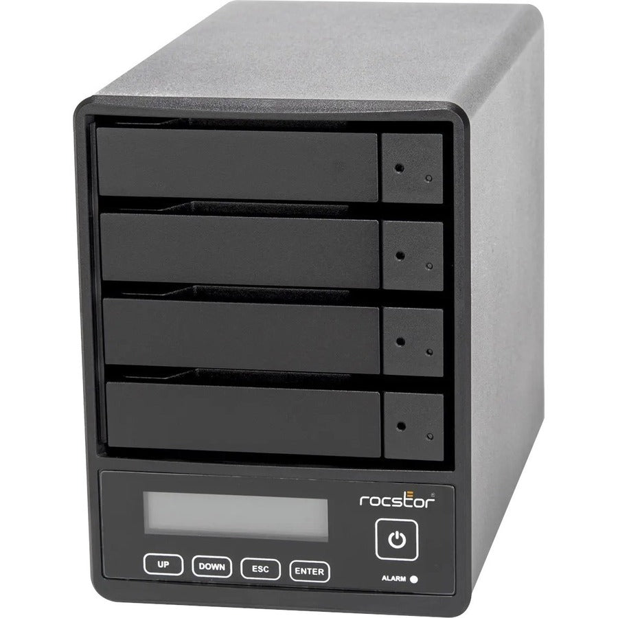 Rocstor Rocpro U35 DAS Storage System - 72TB Desktop RAID, USB 3.2 Type-C | TechISoft GP4416-01