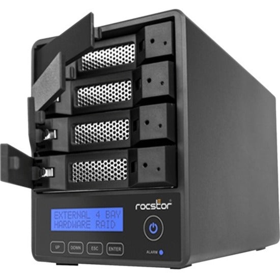 Rocstor Rocpro U35 DAS Storage System - 72TB Desktop RAID, USB 3.2 Type-C | TechISoft GP4416-01