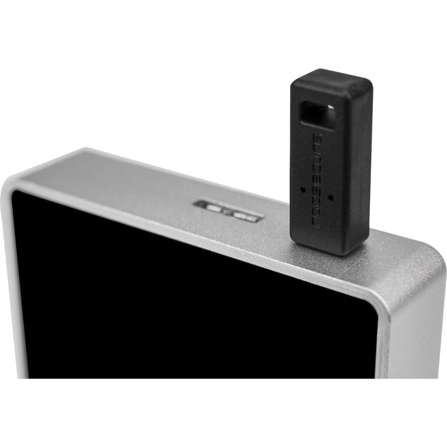 Rocstor Rocsecure EX31 1 TB 2.5 Hard Drive - External - Portable - USB 3.1 - 7200 rpm ENCYPTED PORTABLE DRIVE 3XTOKEN KEY" E634P7-01