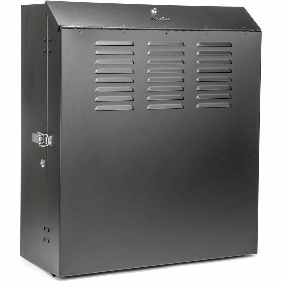 Rocstor SolidRack 6U Low Profile Vertical Mount Enclosure Cabinet Y10E071-B1