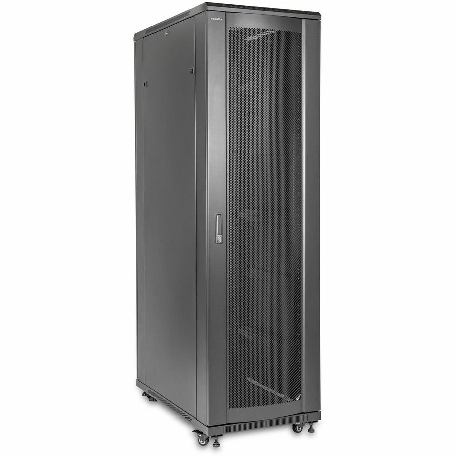 Rocstor SolidRack R3000 Rack 42U Enclosure With Side Panels Y10E067-B1