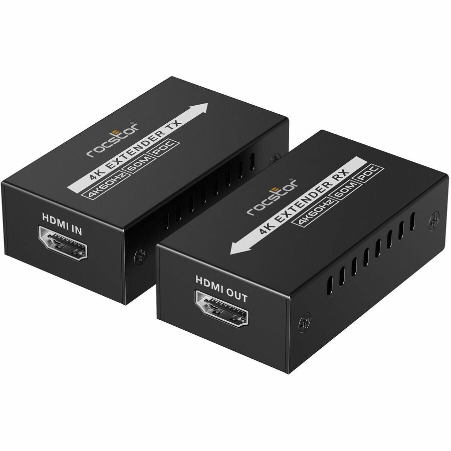Rocstor TrueReach Extender over Ethernet Cable 4K@60Hz HDMI Y10G013-B1