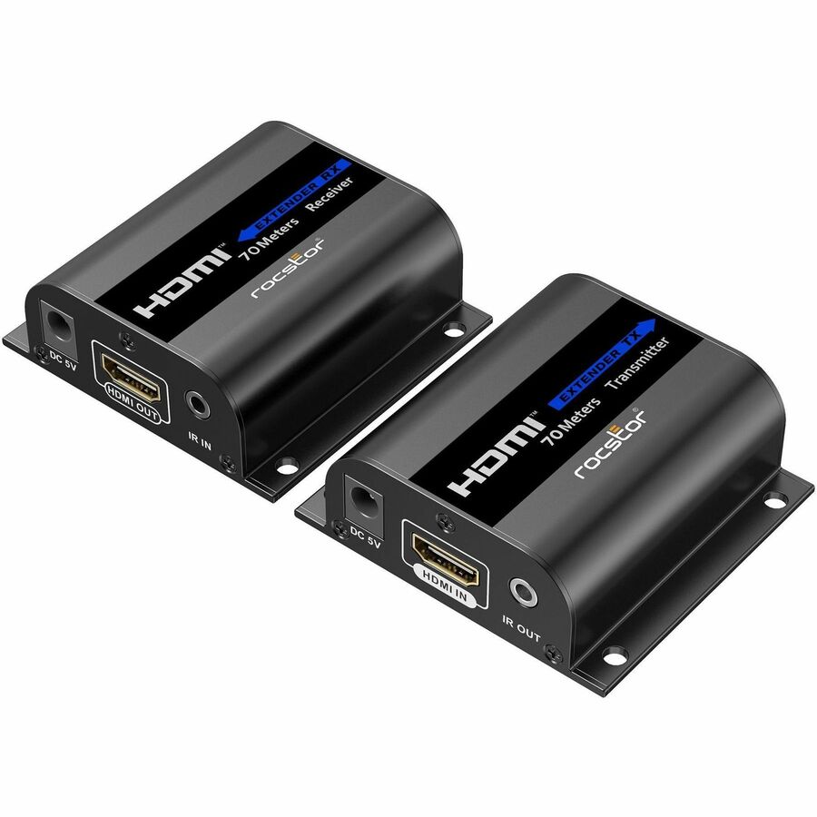 Rocstor TrueReach HDMI Extender over CAT6/CAT6a/Cat7 Ethernet Cable - 4K 30Hz up to 131ft