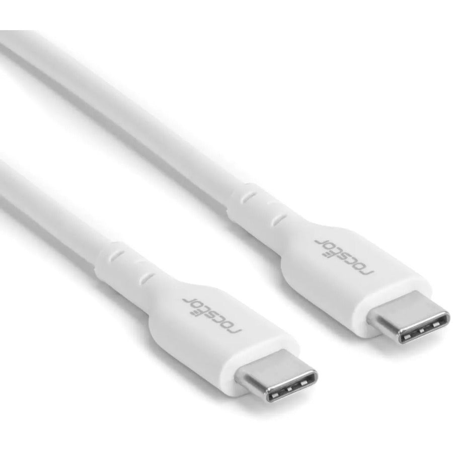 Rocstor USB-C Charging Cable Up to 240W Power Delivery - Charge and Sync Y10C499-W1