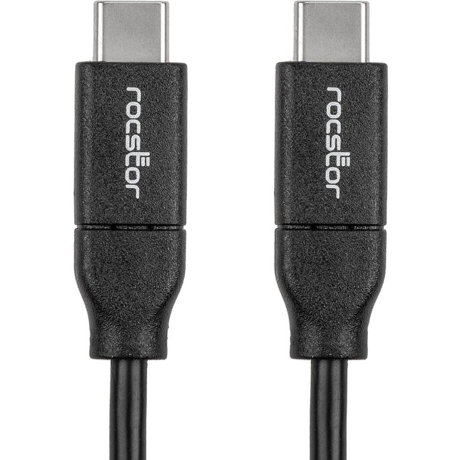 Rocstor USB-C Charging Cable Up to 240W Power Delivery - Charge and Sync Y10C500-W1